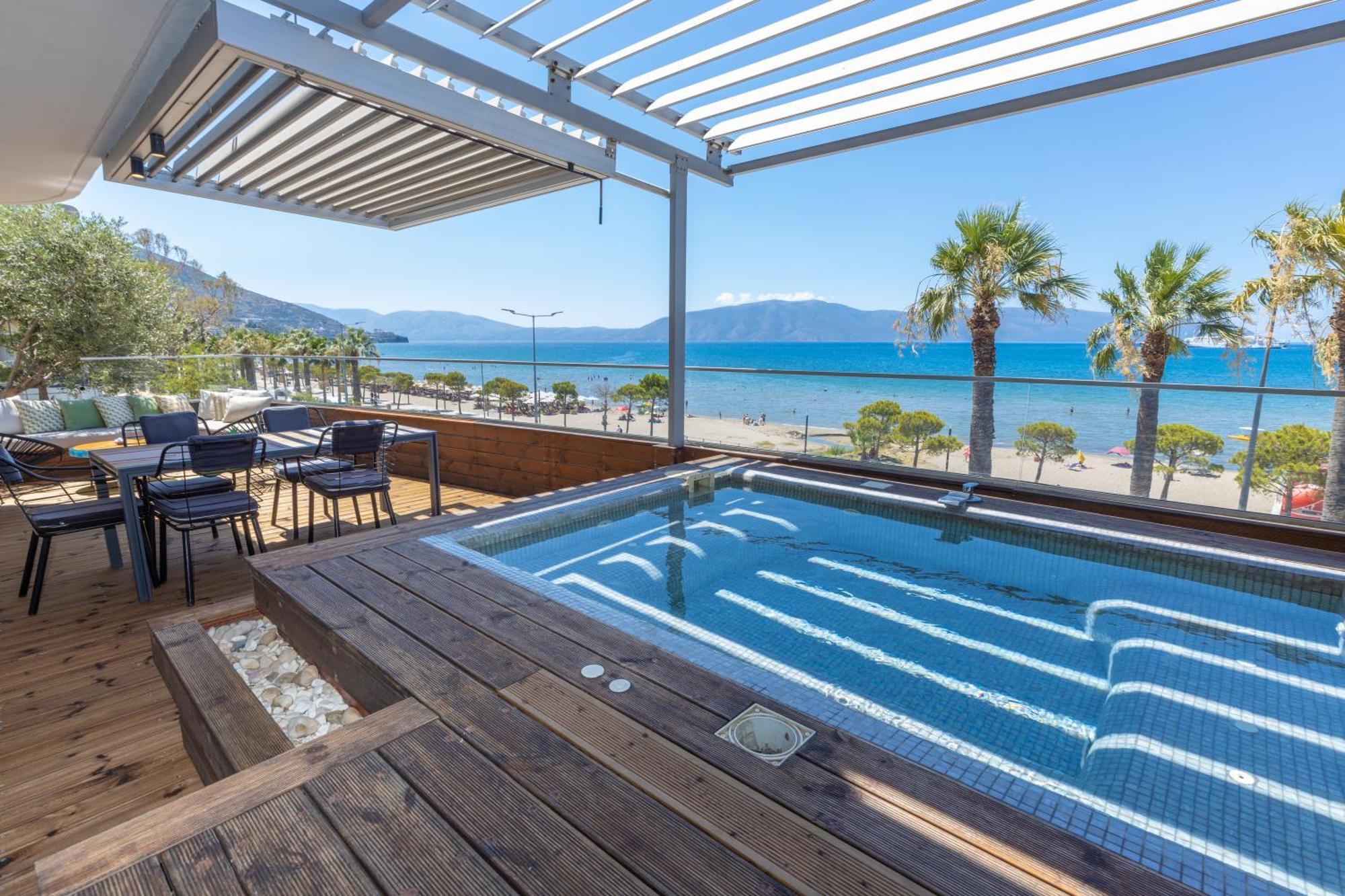 Belleview Apartment 1 Vlorë Eksteriør bilde