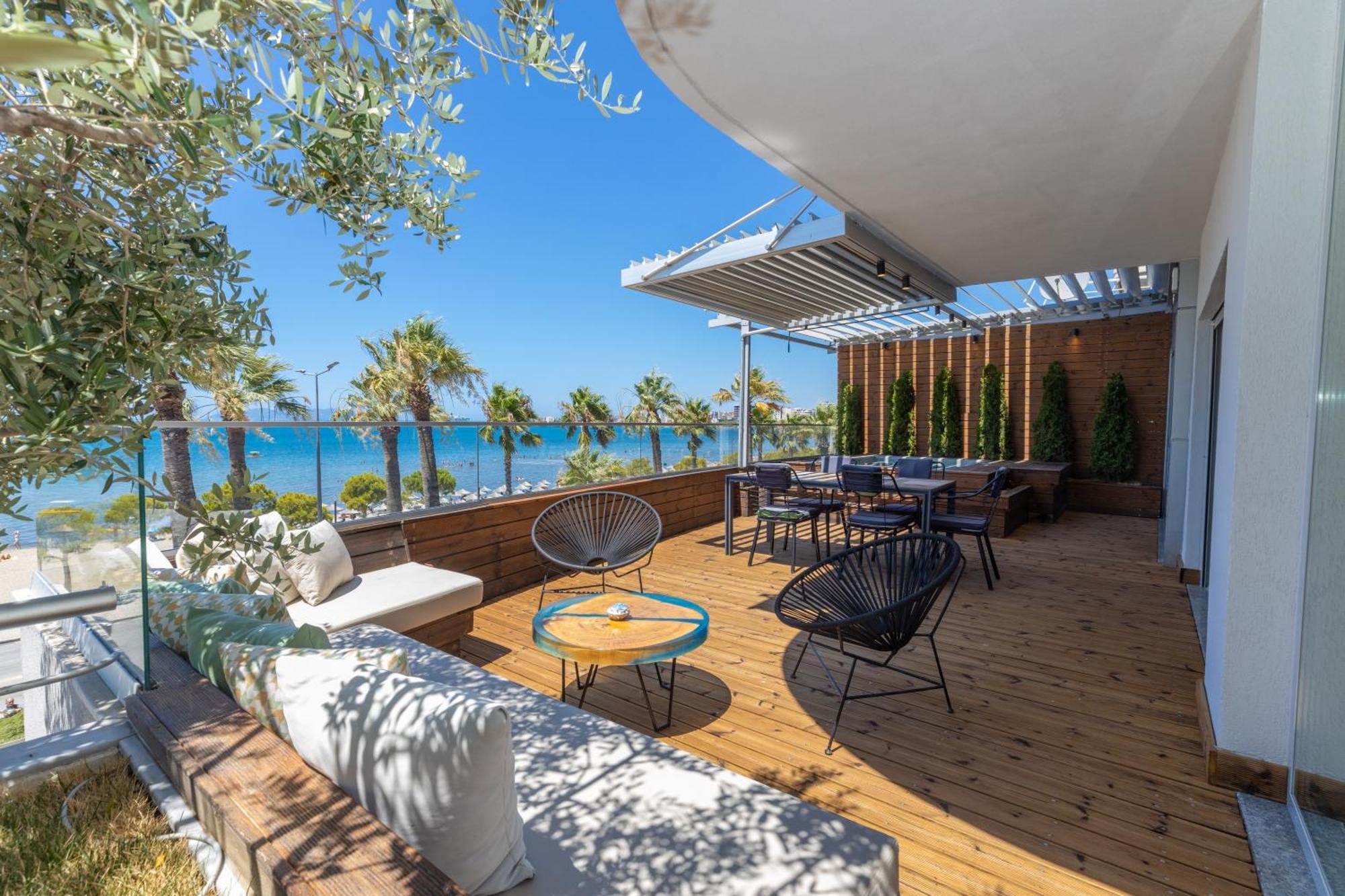 Belleview Apartment 1 Vlorë Eksteriør bilde